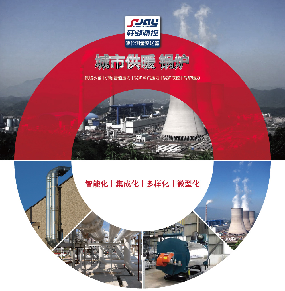 城市供暖、鍋爐（供暖水箱、供暖管道壓力、鍋爐蒸汽壓力、鍋爐液